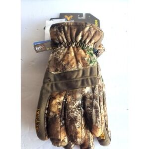 Hot Shot Mens Camo Defender Gloves Lg 3M Waterproof Outdoor Hunting Camouflage